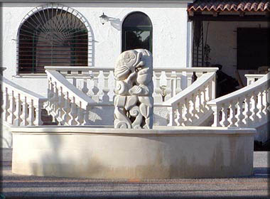 Fontana in pietra