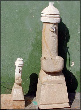 Fontana in pietra