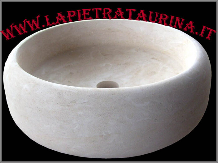 Lavello in pietra ad angolo