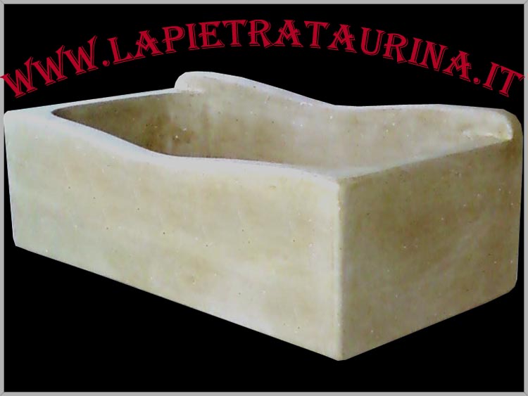 Lavelli in pietra per cucine angolari