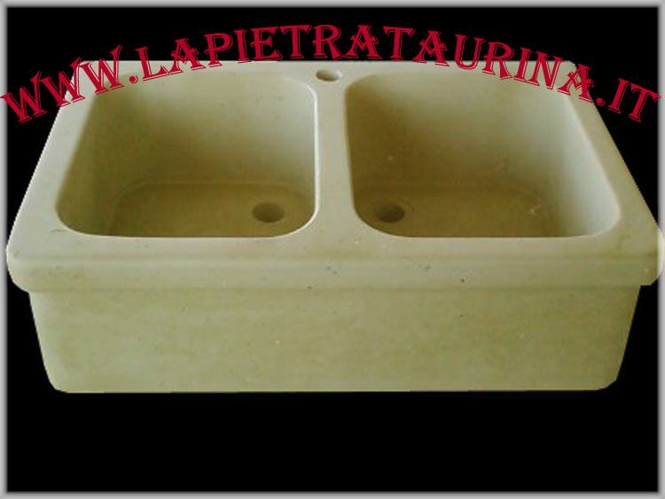Lavelli in pietra per cucine da esterno