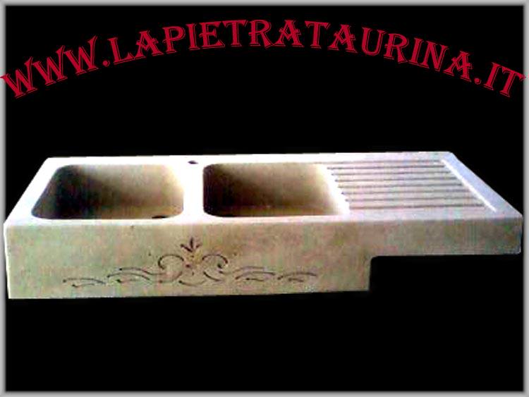 Lavelli in pietra per cucina e piano cottura