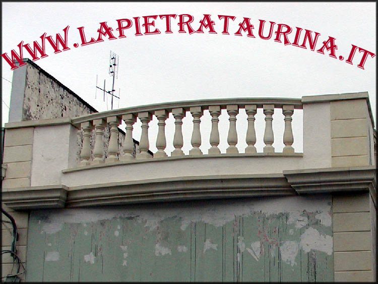 Balaustra in pietra