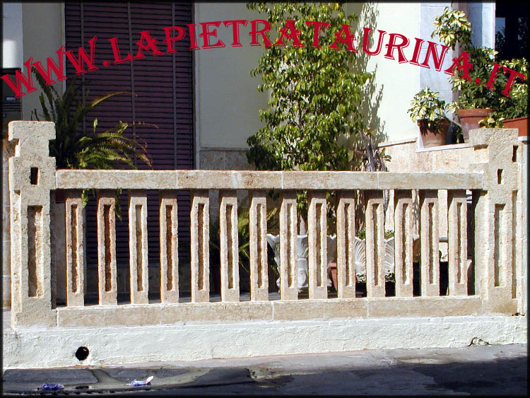 Ringhiera in pietra