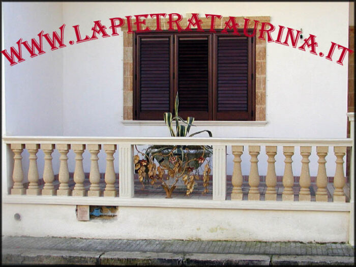 ringhiere per esterni moderne in pietra