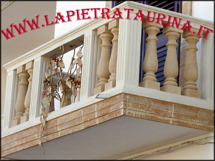 passamano per scale in pietra leccese