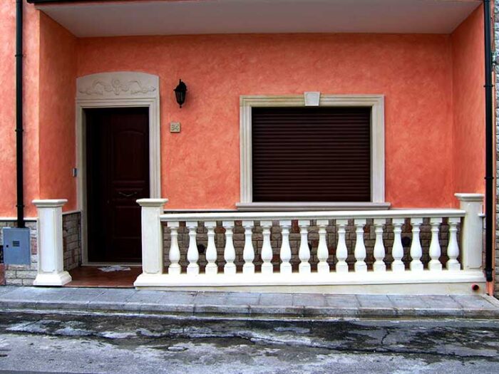 Rivestimento per fronte casa in pietra