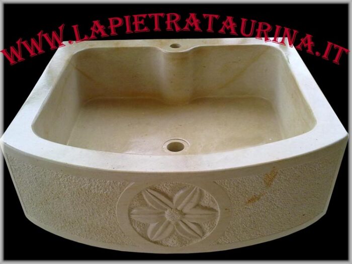 Lavelli in pietra per cucina doppia vasca