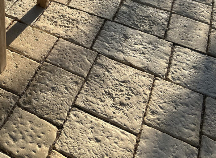 Mattonelle per esterno autobloccanti in pietra naturale. - immagine 4