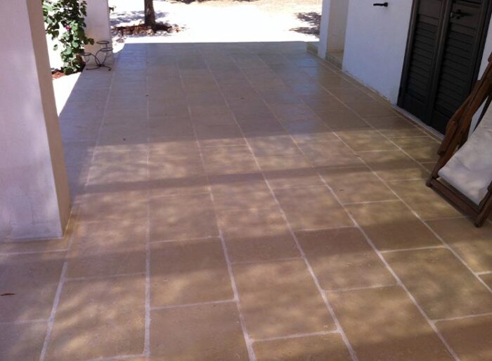 Pavimenti in pietra calcarea