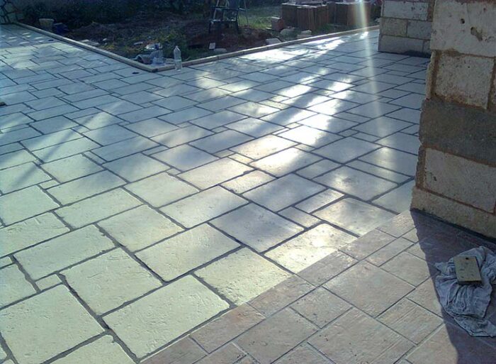 Pavimenti in pietra verde